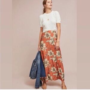 Farm Rio Anthro Cordelia Floral Maxi Skirt